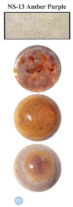 NSF-013 Amber Purple Frit